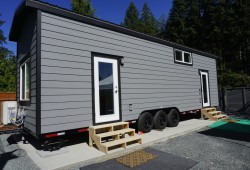 Chims Motel, which launched as an operation in 2016 with one guesthouse, now consists of six modernized cabins. Pictured is one of their tiny home units. (Karly Blats photo)