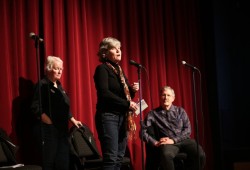 Minister of Health Josie Osborne was at the Feb. 8 event. She expressed support for the initiative, but stressed that full community support was critical for it to progress.