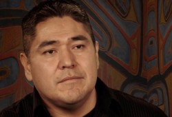 Nick Claxton, an assistant professor from UVic’s Faculty of Human and Social Development, and elected chief of Tsawout Nation, co-wrote the paper with Eckert. (1491 Productions photo)