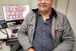 Dave Jacobson remembers his uncle being generous with his knowledge, something the nephew has carried on as he shares Ahousaht history. (Denise Titian photo)