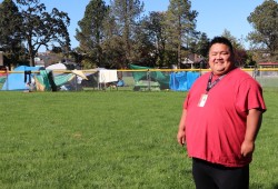 Herb Dick is an Indigenous Outreach worker in Victoria, working closely with those who struggle with homelessness. He has seen the situation worsen this year. (Denise Titian photo)
