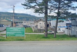 Quad Developments Ltd. is applying to the City of Port Alberni to build 40 affordable apartments in two separate three-storey buildings  at the corner of Burde Street and Fifth Avenue next to the Phoenix House transitional housing society. (Karly Blats photo) 