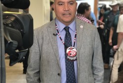 B.C. Assembly of First Nations Regional Chif Terry Teegee also attended the international conference. (BCAFN photo)