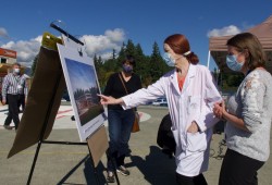 Construction is underway to expand the emergency department at West Coast General Hospital to support improvements to patient care in the region. (B.C. Ministry of Health photo)