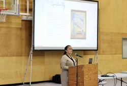 Anita Charleson-Touchie talks about the Creator and the significance of spirituality in Nuu-chah-nulth culture. 