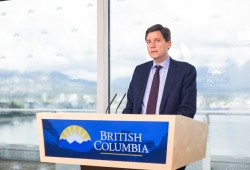 On Jan. 17 Premier David Eby spoke of an “economic war” the province is bracing itself for in the face of incoming US President Donald Trump. (Province of B.C. photo)