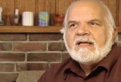 Dennis Durocher speaks in a 2018 documentary about the International Conference of Indigenous Peoples, which was held on Tseshaht territory in 1975. (Enjoyment Imperative Productions/Shaw TV video still)