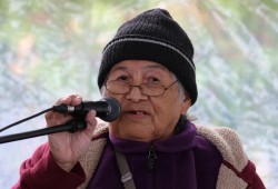 Hesquiaht elder Dolores Bayne says to, “be strong in your heart, be strong in what you see.”