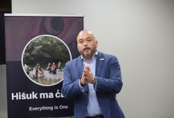 The Huu-ay-aht's Social Services Project "helped steer us to this moment, to be able to push and advocate for those changes,” says Huu-ay-aht Councillor Edward Johnson Jr.,