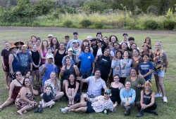 During a filed school trip in 2025 visitors from Vancouver Island, Hawaiian students and teachers pose for a group photo taken before leaving the Paeloco farm, which was reclaimed land that was going to be used for development of a resort complex. This land has special meaning for residents of Maui and they were able to secure the land for restoring traditional agricultural and teaching practices. (Submitted photos)
