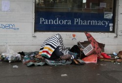 This summer more shelter spaces opened in downtown Victoria in an effort to give the unhoused on Pandora Avenue a safe place to stay. (Eric Plummer photo)