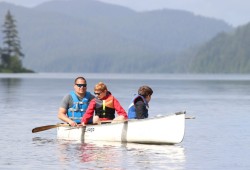 The event was held in Gus Bay on Nitinaht Lake.