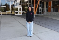 Despite the challenges Katie Ambrose faced during her time at Alberni District Secondary School (ADSS), including being a student there during the pandemic, she’s proud of making it to where she is now. (Alexandra Mehl photo)