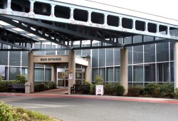 The West Coast General Hospital's ICU has been closed since late November, and a staff shortage temporarily restricted the admission of inpatients in December. (Chloe Wangler photo)