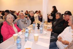 A group of elders came from Campbell River for the gathering.