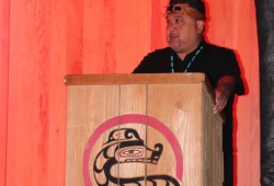 Seitcha, Terry Dorward, was the main speaker for the first Naaʔuu event on May 25.