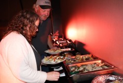 The event allows guests to sample a true Nuu-chah-nulth-style seafood buffet .