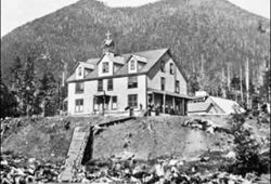 Christie Indian Residential School operated on Meares Island from 1900 to 1973. It was run by the Catholic Church.