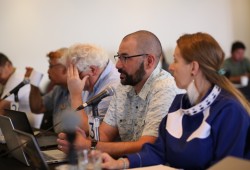 “I can appreciate that you’re speaking loudly to us to get others in our organization to hear,” said Kevin Conley, DFO’s Aboriginal programs coordinator for the west coast of Vancouver Island. (Eric Plummer photo)