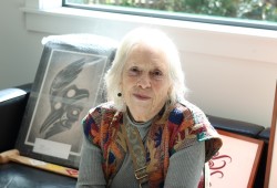 Carving on the Edge Festival’s Norma Dryden says she is grateful and happy to see how the space blossomed. 