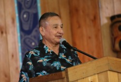 “Real accountability and better outcomes for First Nations children will depend on trust, relationships, and on every minister’s commitment to delivering on their promises,” says Grand Chief Stewart Phillip of the Union of British Columbia Indian Chiefs. (Eric Plummer photo)