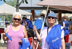 The local Tseshaht First Nation always has a strong presence at the games, including these fans.