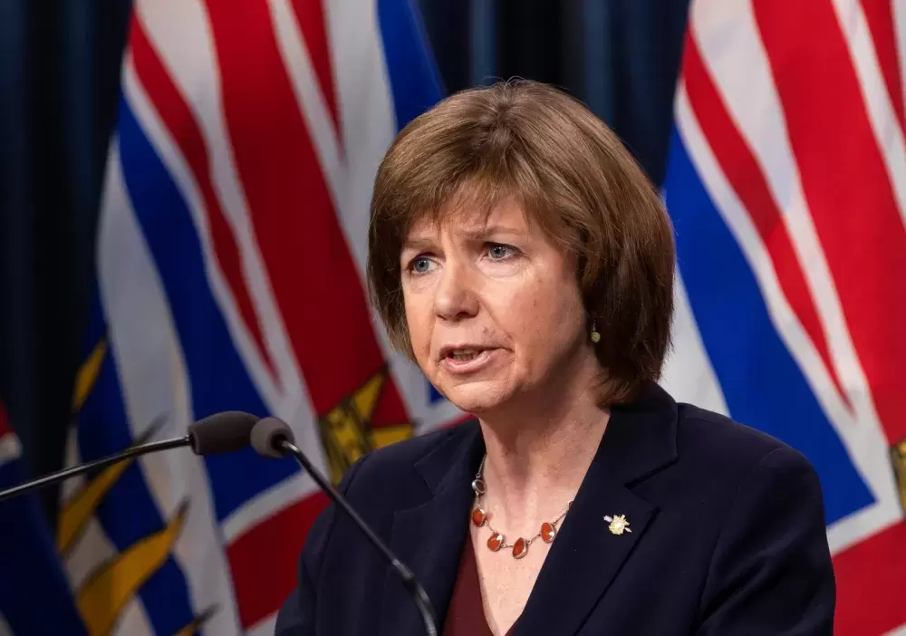 Sheila Malcolmson, B.C.'s minister of Mental Health and Addictions, said the province's recent investments are “a ground-breaking approach to address the needs of people with overlapping mental health issues, substance use, trauma and often a brain injury.” (Province of B.C. photo) 