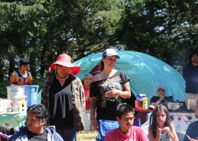 Hesquiaht band councillors Ruth Charleson and Priscilla Sabbas-Watts