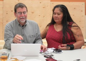 Eyes and Ears on the Ground: Shayne Morrow works with Rene Little: Photographer Georgina Sutherland