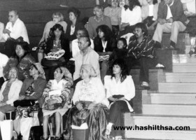 Group on Bleachers