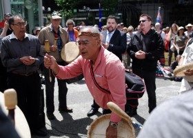 Nuu-chah-nulth Tribal Council President Cliff Atleo