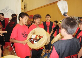 Zeballos School regional potlatch Number 04