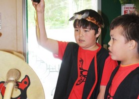 Zeballos School regional potlatch Number 05