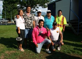 Ahousaht wins the adult races