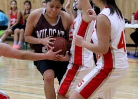 Ladies Finals Nanaimo (first) and NCN Lady Warriors (second) G