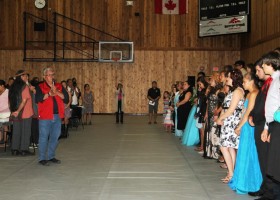 Joe Tom addresses graduates