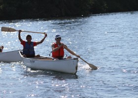 Canoe races: E