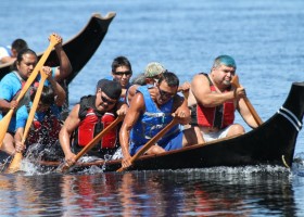 Tseshaht pullers win their first heat