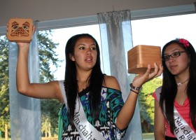 Miss Nuu-chah-nulth Jessica Hamilton