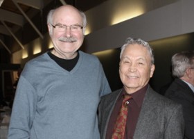 Former BC Premier Mike Harcourt and Umeek, Dr. Richard Atleo