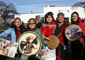 Missing and Murdered Women's March Victoria Feb. 13.