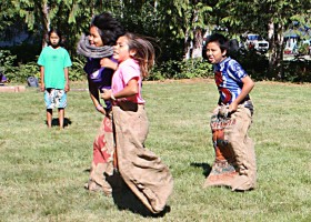 Potato Sack Race