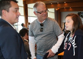 Shawn Atleo, Mike and Hannah Herold